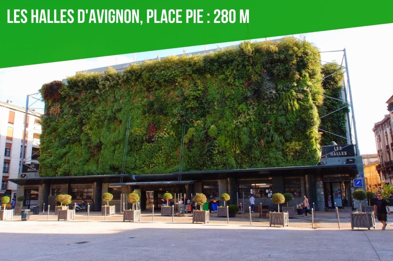 Le Cocon Des Halles 3 - Intra Muros - Ac Clim - Wifi Leilighet Avignon Eksteriør bilde